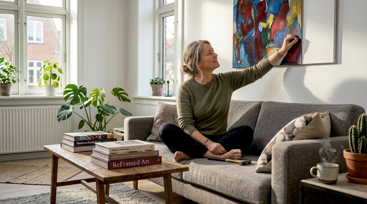 Find inspiration: 7 eksempler på kunst til stuen
